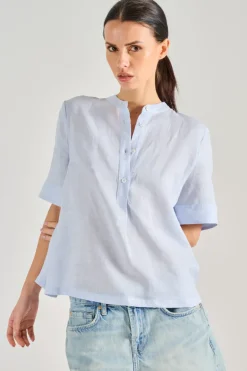 Camicia blu