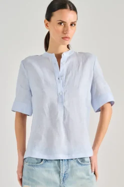 Camicia blu