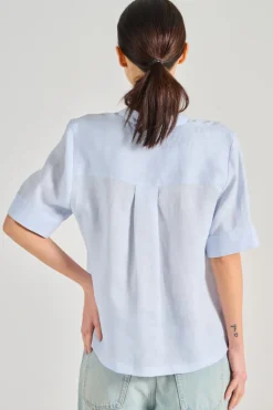 Camicia blu