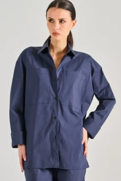 Camicia blu