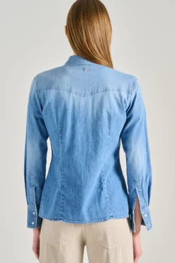 Camicia blu