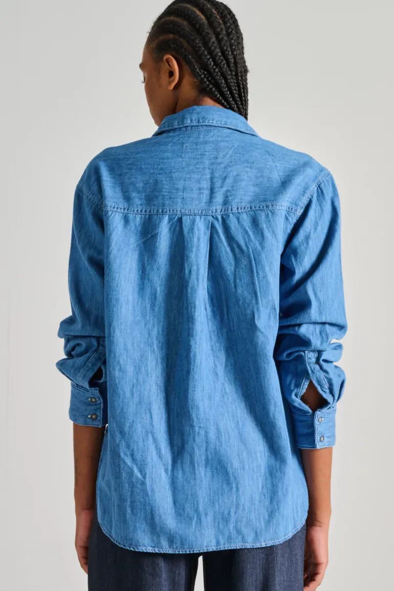 Camicia blu