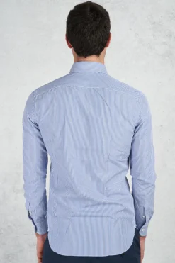 Camicia blu uomo