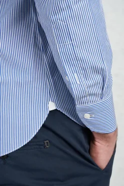 Camicia blu uomo