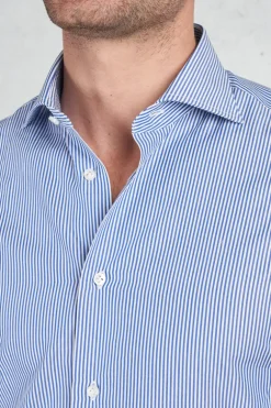 Camicia blu uomo