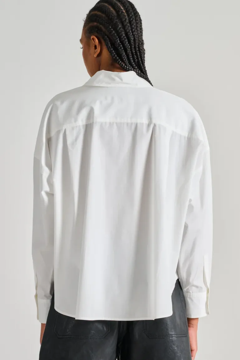 Camicia cotone bianco