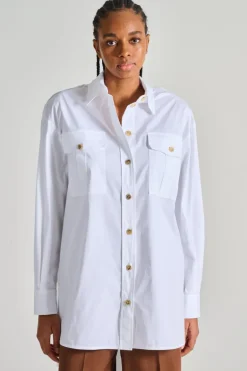 Camicia diane cotone bianco