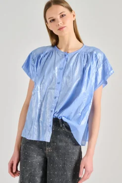 Camicia fauchon cotone azzurro