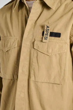 Camicia filed shirt 100% cotone marrone