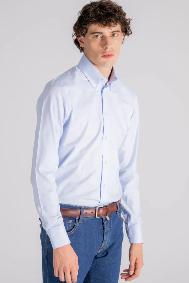 Camicia multicolor in cotone