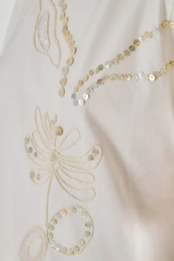 Camicia pearl suite cotton bianco