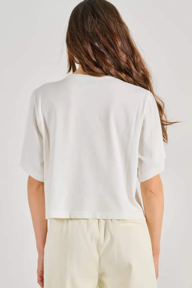 Camicia pearl suite cotton bianco