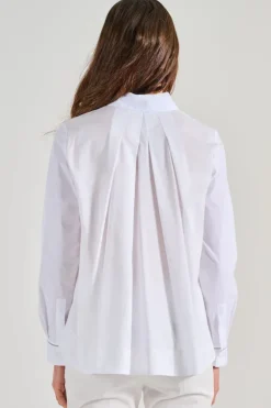 Camicia popeline bianco