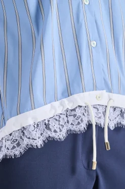 Camicia solange cotone bianco