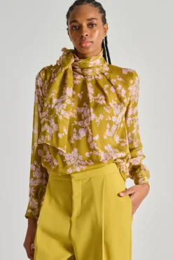 Camicia tessuto verde