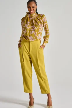 Camicia tessuto verde