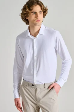 Camicie oxford open 100% cotone bianco