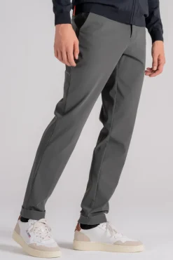 Chino pantalone poliammide/elastam verde