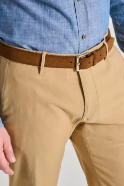 Cintura amalfi pelle scamosciata marrone