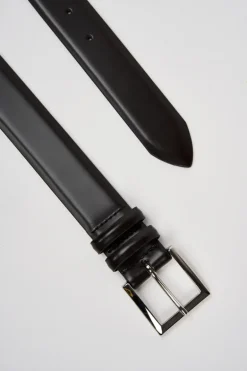 Cintura classica marrone uomo