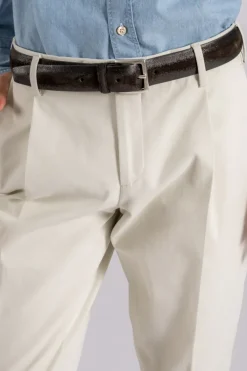 Cintura cloudy in suede marrone