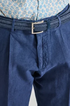 Cintura intrecciata blu