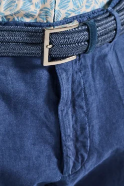 Cintura intrecciata blu