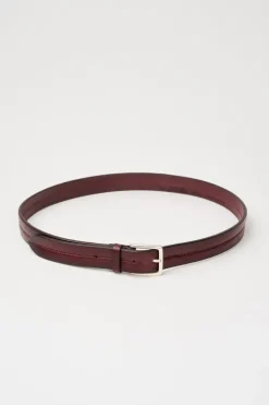 Cintura marrone uomo