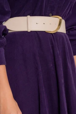 Cintura nappa 100% lh bianco