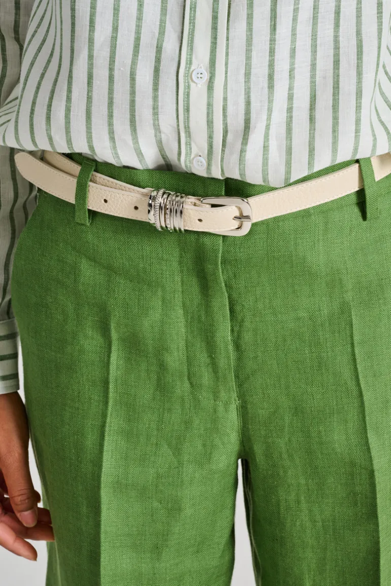 Cintura sense pelle bianco