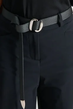 Cintura soft cuoio nero