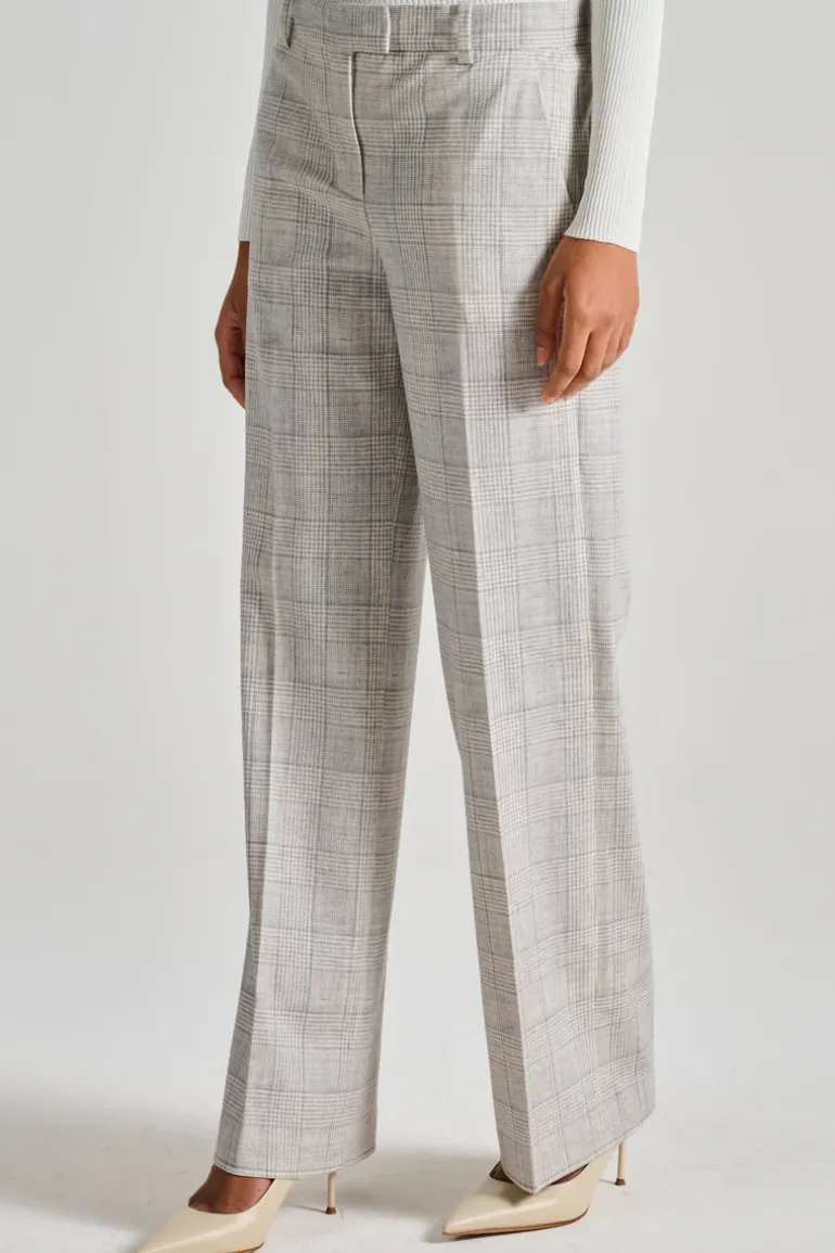 Circolo pantaloni piquet grigio