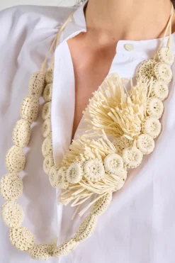 Collana doppio giro metallo a06-02