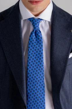 Cravatta sette pieghe 7,5 in 100% seta