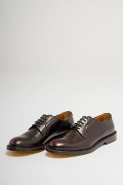 Derby horse burgundy uomo