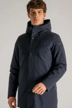 Down under floating parka jacket verde uomo