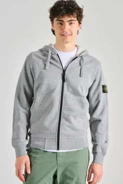 Felpa con cappuccio cotone verde