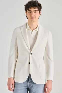 Giacca cotone bianco