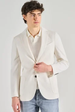 Giacca cotone bianco