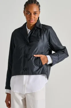 Giacca hila nylon nero