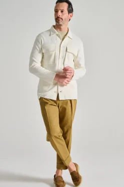 Giacca maglia bianco