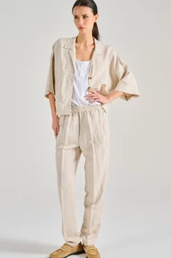 Giacca radisson tessuto bianco