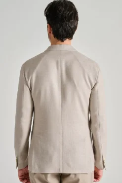 Giacca roma cotone beige