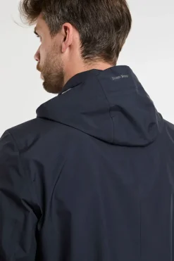 Giubbino laminar 100% pl blu