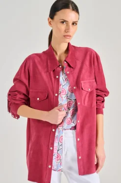 Giubbotti pelle marrone