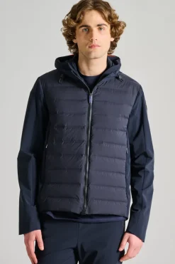 Giubbotti suppeuck hybrid tessuto blu