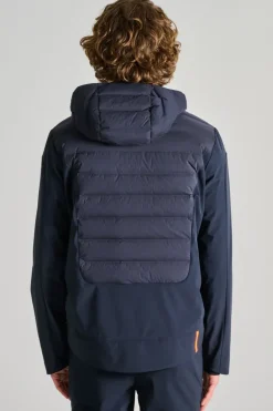 Giubbotti suppeuck hybrid tessuto blu