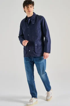 Giubbotto ashby cotone blu