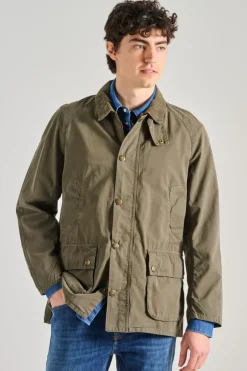 Giubbotto ashby cotone verde