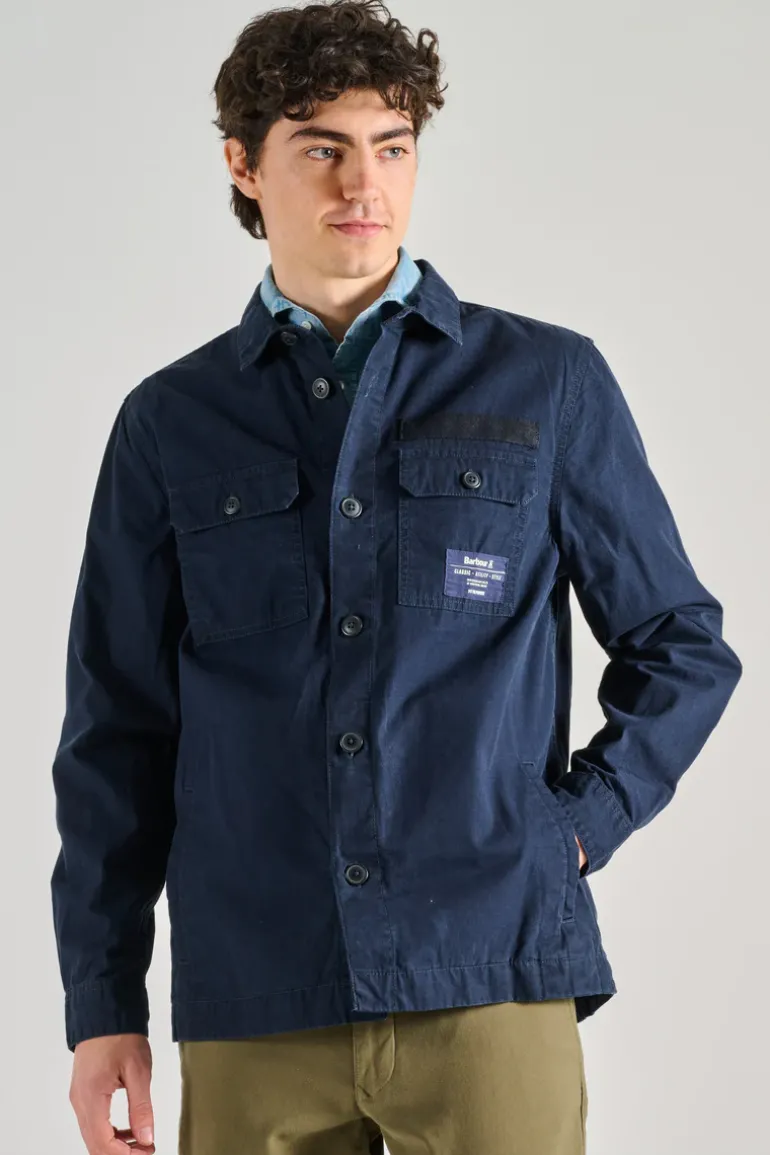 Giubbotto bidlam tessuto blu